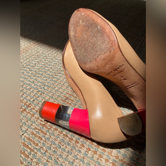 Kate Spade Nude Pump with Lucite Heel❣️ - Picture 5 of 12